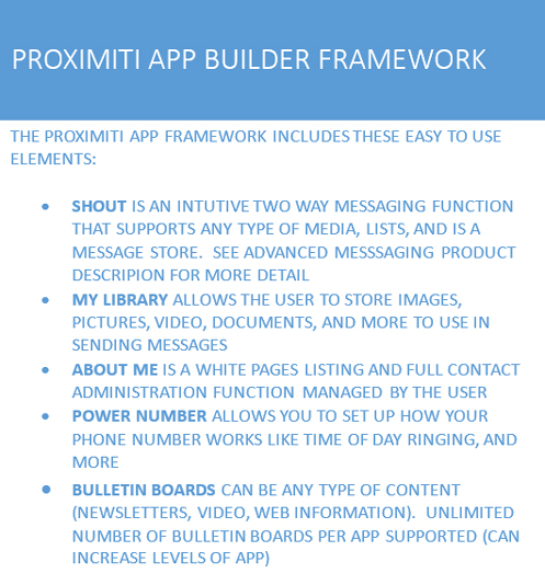 App framework